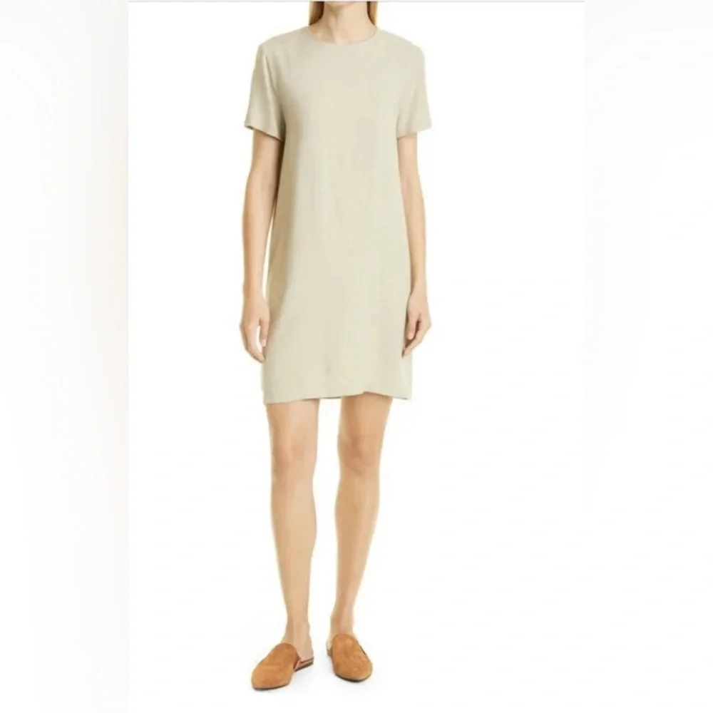 Jenni Kayne Crepe T-shirt Dress, Size L